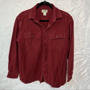L.L. Bean heavy cotton flannel - medium